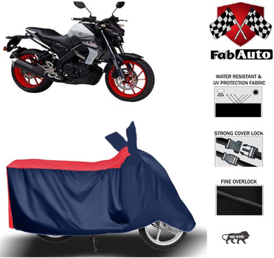 FabAuto Waterproof Two Wheeler Cover for Yamaha(MT 15, Blue)