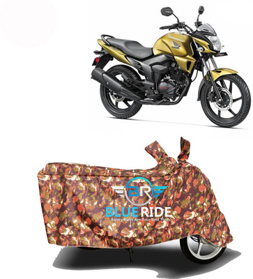 BLORIDE Two Wheeler Cover for Honda(Trigger, Red)