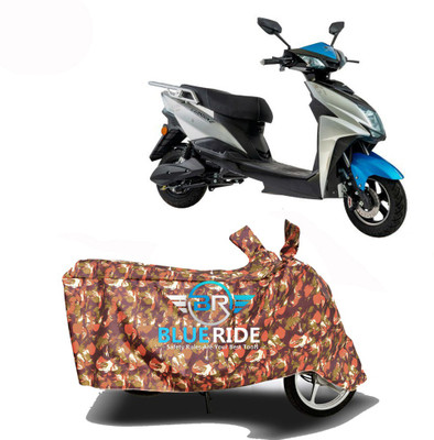 BLOERIDE Two Wheeler Cover for Universal For Bike(Fusion, Red)