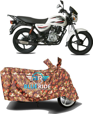BLOERIDE Two Wheeler Cover for Bajaj(Boxer BM 150, Red)