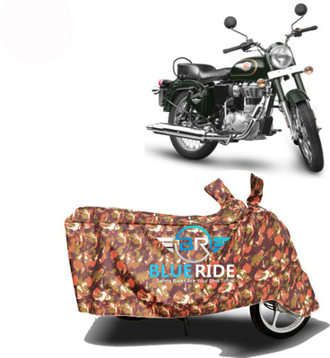 BLOERIDE Two Wheeler Cover for Royal Enfield(Standard 350, Red)