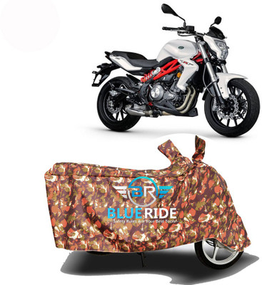 BLOERIDE Two Wheeler Cover for Benelli(TNT 300, Red)