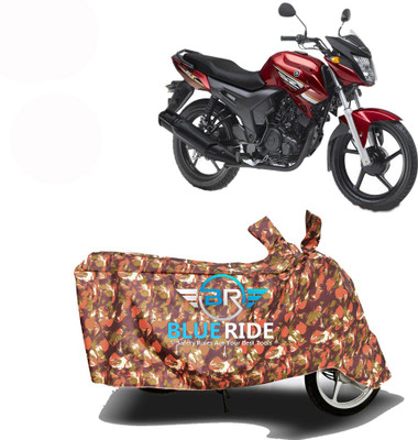 BLOERIDE Two Wheeler Cover for Yamaha(SZ X, Red)