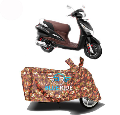BLORIDE Two Wheeler Cover for Hero(MotoCorp Destini 125, Red)