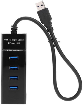 Ever Forever 4 Port 3.0 High Speed USB Hub(Black)
