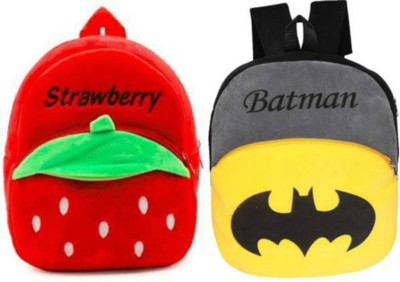 Bluemoon BM-StrawBerry With Batman_pk_p22 12 L Backpack(Multicolor)