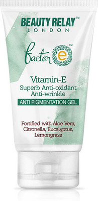 Beauty Relay London Factor E Vitamin-E Superb Antioxidant Anti Wrinkle, Anti Pigmentation Gel(50 g)