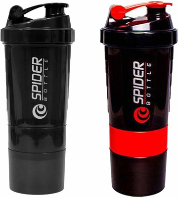 Atipriya 500 ml Plastic Shaker(Pack of 2, Multicolor)