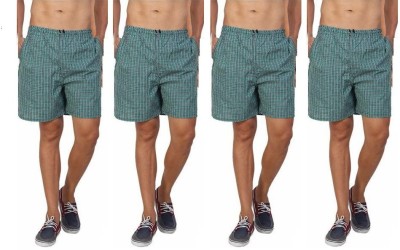 Angikaar Checkered Men Boxer