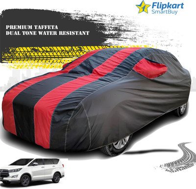 Flipkart SmartBuy Car Cover For Toyota Innova (With Mirror Pockets)(Red, Black)