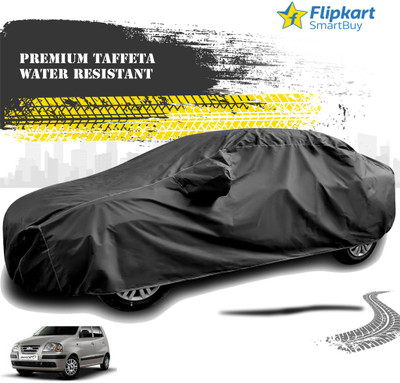 Flipkart SmartBuy Car Cover For Hyundai Santro Xing (With Mirror Pockets)(Black)