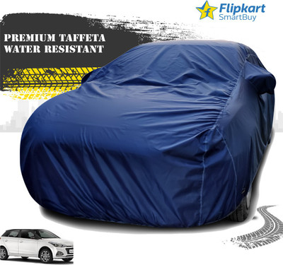 Flipkart SmartBuy Car Cover For Hyundai Elite i20 (With Mirror Pockets)(Blue)
