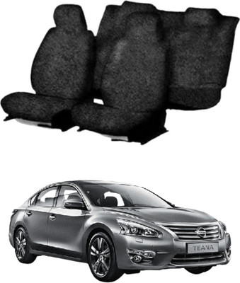 Chiefride Cotton Car Seat Cover For Nissan Teana(5 Seater, 2 Back Seat Head Rests)