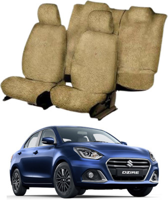 Chiefride Cotton Car Seat Cover For Maruti New Dzire(5 Seater, 2 Back Seat Head Rests)