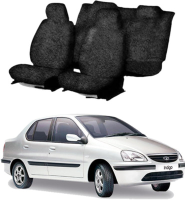 Chiefride Cotton Car Seat Cover For Tata Indigo(All Detachable Headrest, 5 Seater, 2 Back Seat Head Rests)