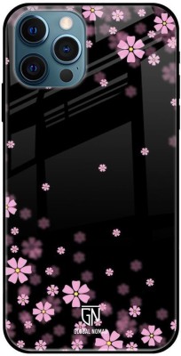 GLOBAL NOMAD Back Cover for Apple iPhone 12 Pro Max(Black, Pink, Grip Case, Silicon, Pack of: 1)