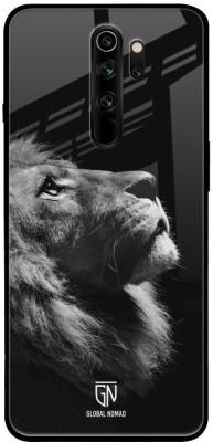 GLOBAL NOMAD Back Cover for Redmi Note 8 Pro(Black, Grey, Grip Case, Silicon, Pack of: 1)