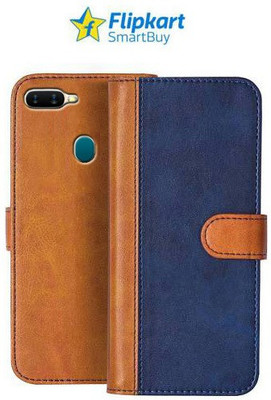 Flipkart SmartBuy Flip Cover for Oppo A7(Multicolor, Shock Proof, Pack of: 1)