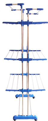 TNC Steel Floor Cloth Dryer Stand T-CDS-JB2SS-JUMBO-0167(4 Tier)