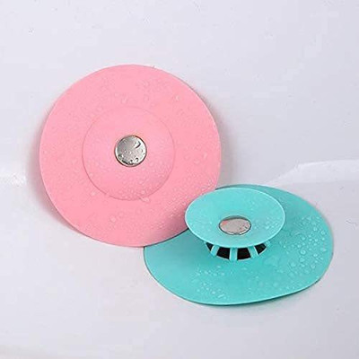 NOHUNT Kitchen Sink Plastic Pop-Up Strainer(10 cm Set of 2)