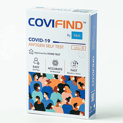 CoviFind Covid-19 Rapid Antigen Test Kit- ICMR Approved Covid Test Kit for Home Use Antigen Self Test Kit