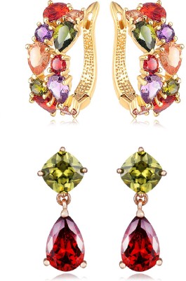Sukkhi Sukkhi Graceful Gold Plated Earring Combo for Women Alloy Stud Earring