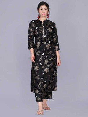 ISHA FASHION Women Kurti Palazzo Set