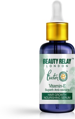 Beauty Relay London Factor E Vitamin-E Superb Antioxidant Hair Growth & Nourishing Serum(30 ml)