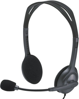 Logitech H-111 Wired Headset(Black, On the Ear)