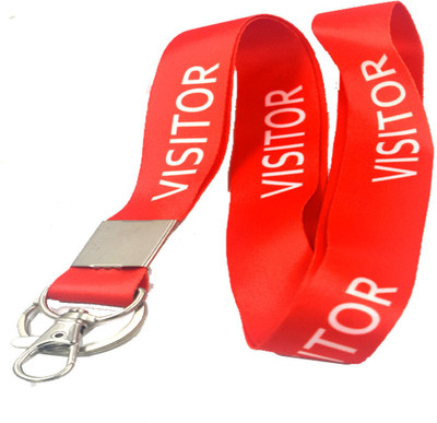 AFH Visitor Long Fabric ID tag Key Chain Key Chain