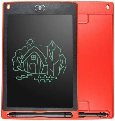 Boan Boan C 8.5 inch LCD Writing Pad For Kids Re-Writing Paperless Electronic Digital Slate E Writer Pads Notepad Board for Writing And Learning LCD/LED Writing Tablet Gifts(Red)