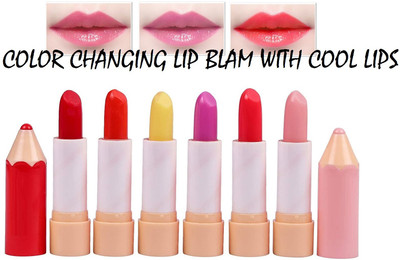 tanvi27 BEST COLOR CHANGING COLOR POP MOISTURIZING GEL LIP BALMS FRUIT FRUITY(Pack of: 1, 6 g)