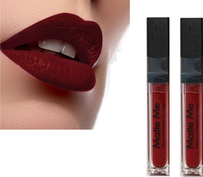 ADJD PERFECT MATTE FINISH WATER PROF & LONG LASTING LIQUID LIPSTICK FOR ALL SKIN TYPE(MAROON, 12 ml)