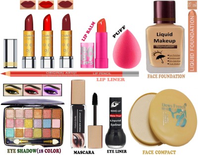 OUR Beauty Exclusive and Professional Makeup Kit of 11 Makeup Items AAXRRR91(Pack of 11)