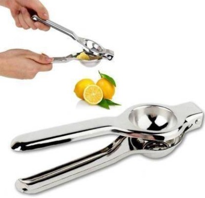 Nilzone Steel lemon squeezer Hand Juicer(Silver)