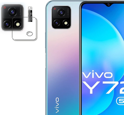 HIRDESH Back Camera Lens Glass Protector for VIVO Y72 5G(Pack of: 1)