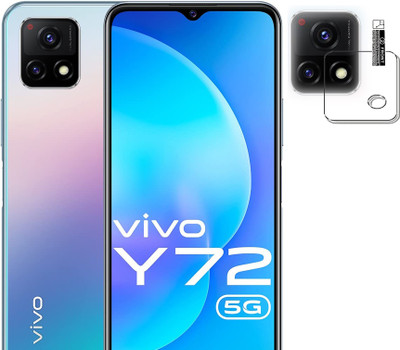 HIRDESH Back Camera Lens Glass Protector for VIVO Y72 5G(Pack of: 1)