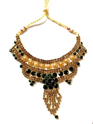 NIKYANKA Zircon Gold-plated Plated Brass Necklace