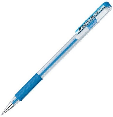 PENTEL Hybrid Gel Grip Gel Pen(Pack of 3, Metallic Blue)