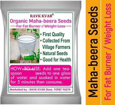 RAVK KVAR Organic MahaBeera Seeds for Weight Loss/Fat Burner Seed