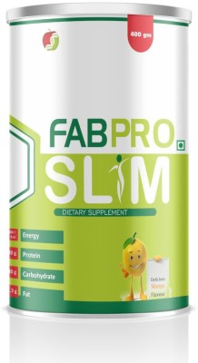 FABPRO SLIM Detox Slimming Powder perfect replacement of meal for reducing fat weight Energy Bars(0.4 kg, Mango)