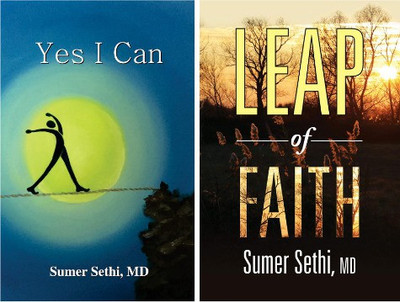 YES I CAN + Leap Of Faith ( SET OF 2 BOOKS )(Hardcover, MD Sumer Sethi)