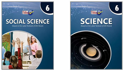 Full Marks DAV Class 6 Science + Social Science Guide ( SET OF 2 BOOKS) New(Paperback, Full Marks Pvt Ltd)