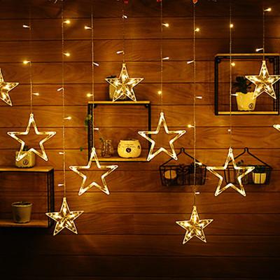 HUMION 140 LEDs 2.5 m Yellow Flickering Star Rice Lights(Pack of 1)