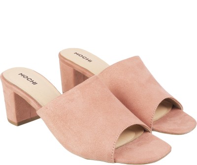 MOCHI Women Heels(Pink , 3)