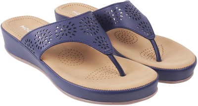 MOCHI Women Heels(Blue , 4)