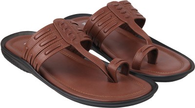 Walkway by Metro Men Sandals(Tan , 8)