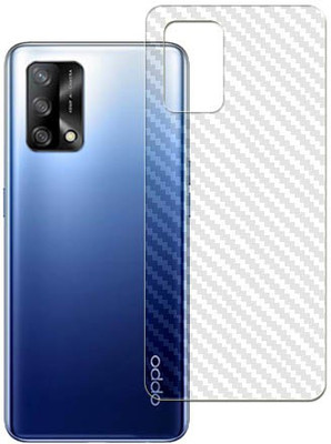 MUTAALI Back Screen Guard for OPPO A74 Back Carbon Fiber Skin(Pack of 1)