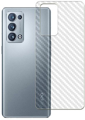 ARBAN Screen Guard for OPPO RENO 6 PRO PLUS back carbon fiber skin(Pack of 1)