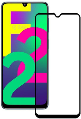 Q Box Edge To Edge Tempered Glass for Samsung Galaxy F22, Samsung Galaxy M21, Samsung galaxy A22, Samsung Galaxy A32(Pack of 1)